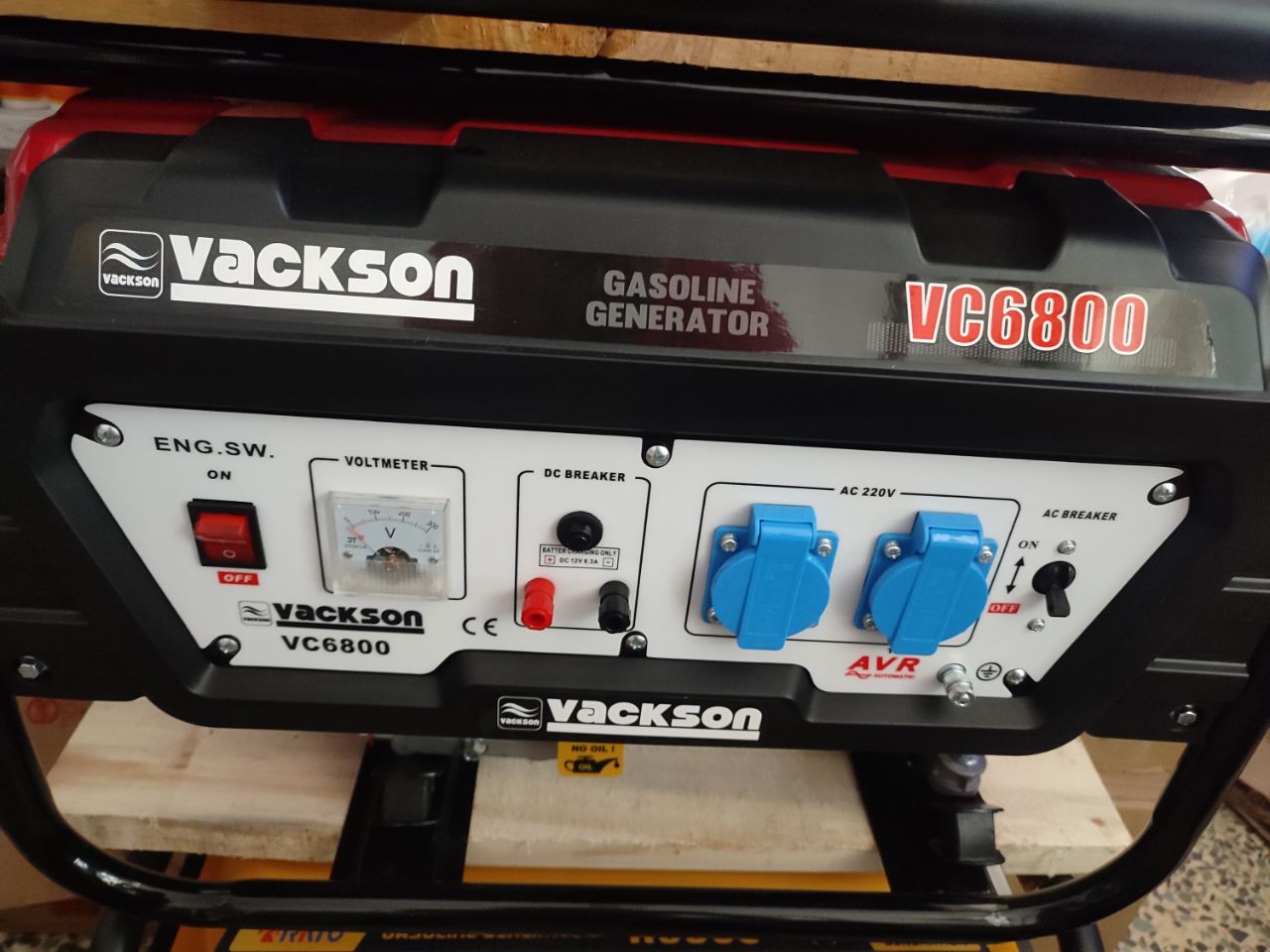 موتور برق واکسون 3800/3500 وات مدل VACKSON VC6800