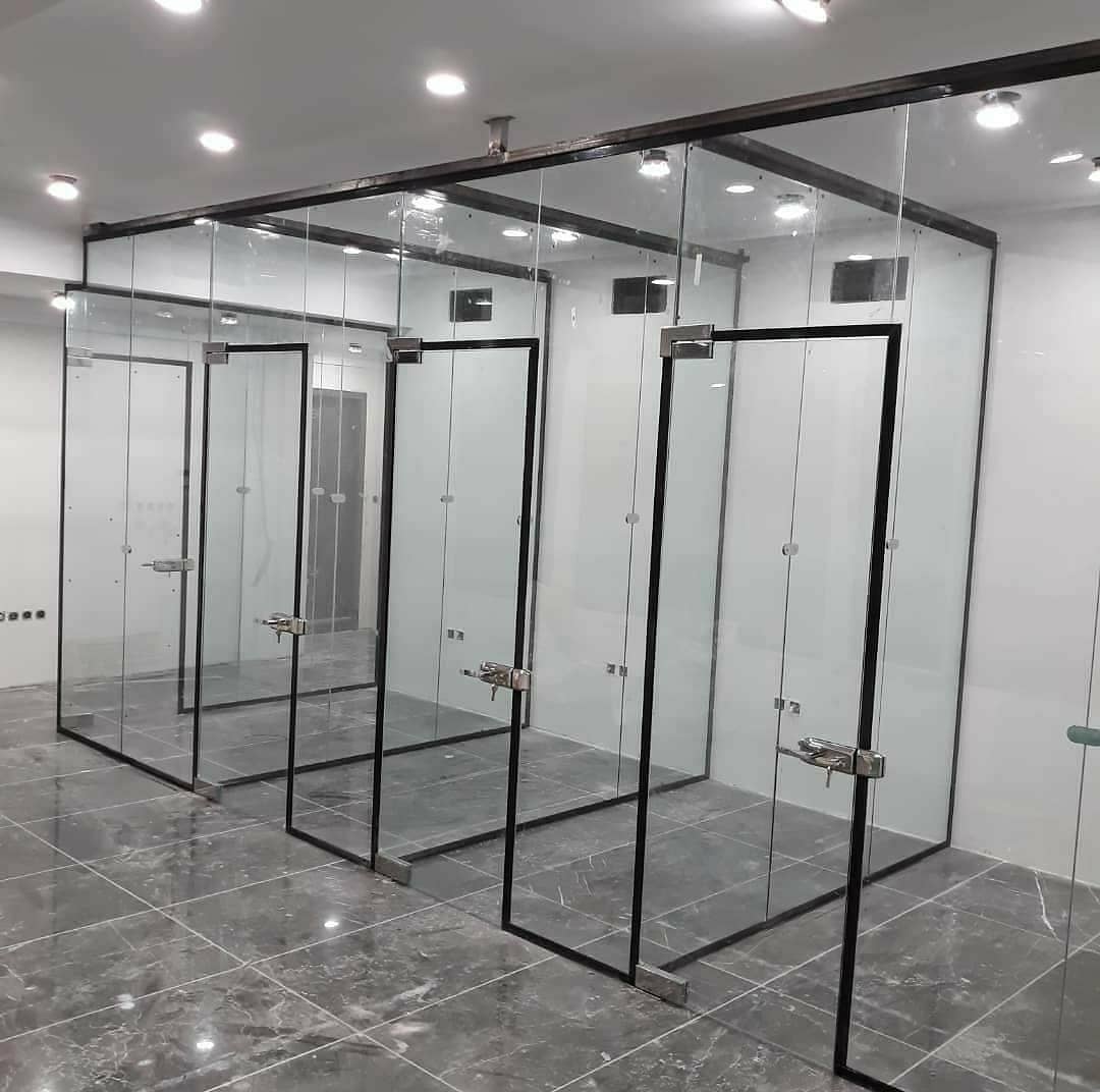 پارتیشن شیشه ای اداری