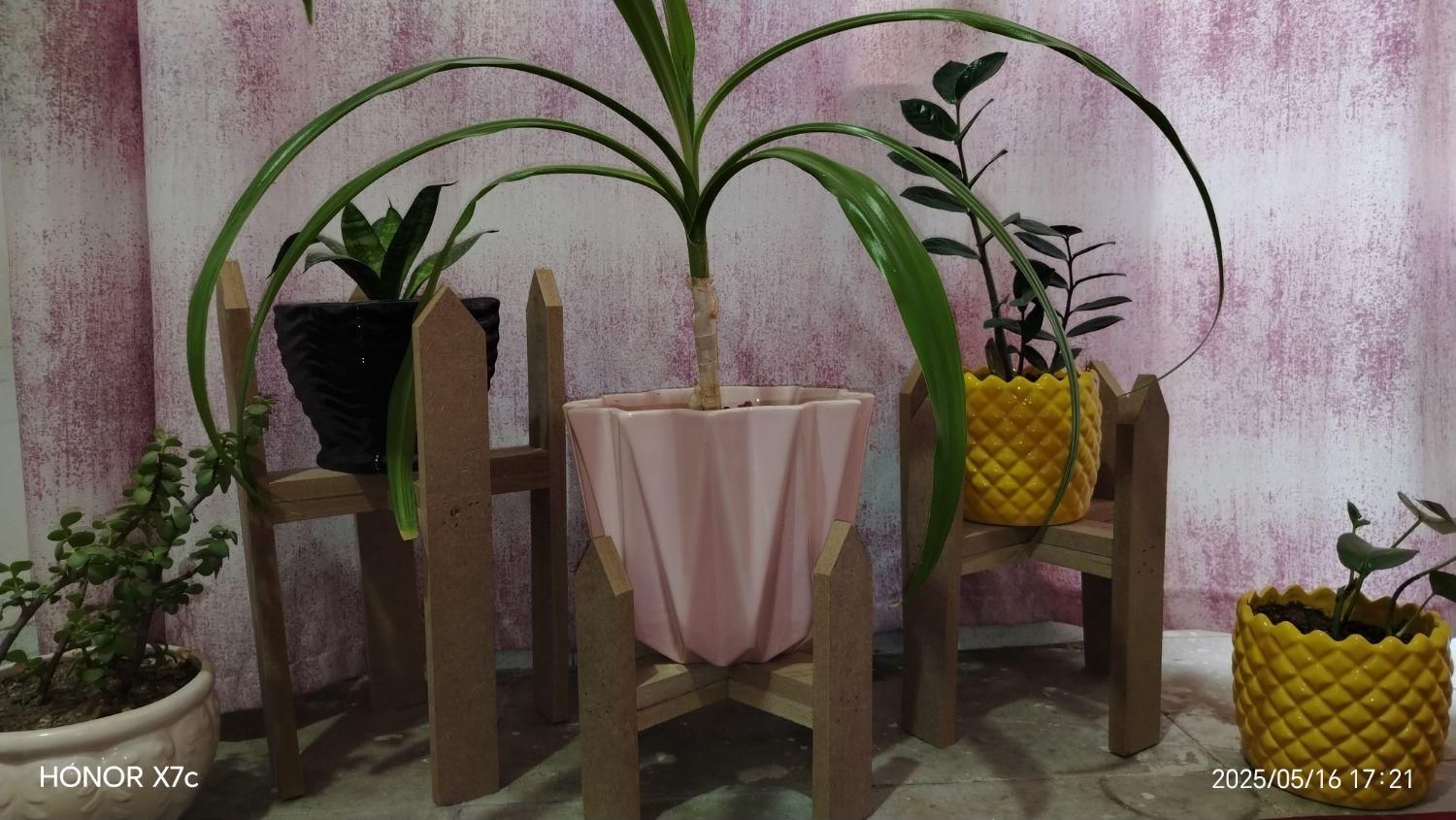 پایه گلدان ست 3عددی