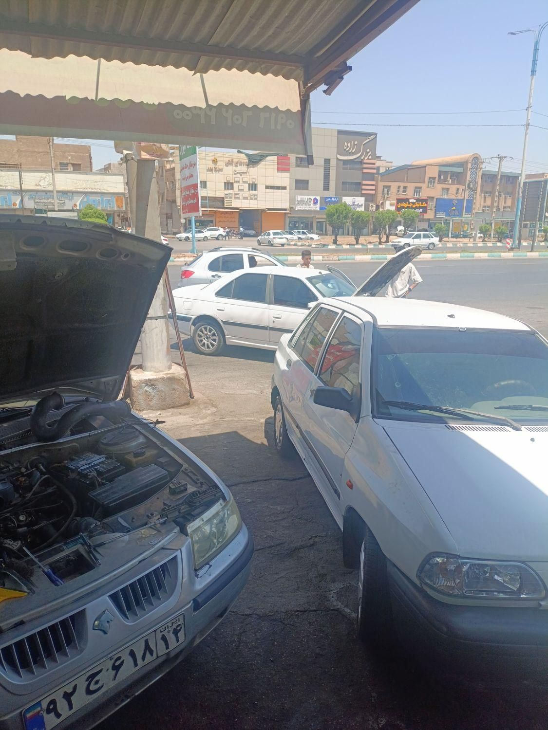 تعمیرات کولر خودرو با ضمانت گاز گیری1500