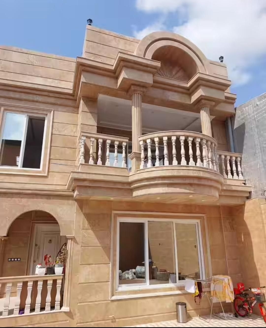 نمونه کار از نما سازی
