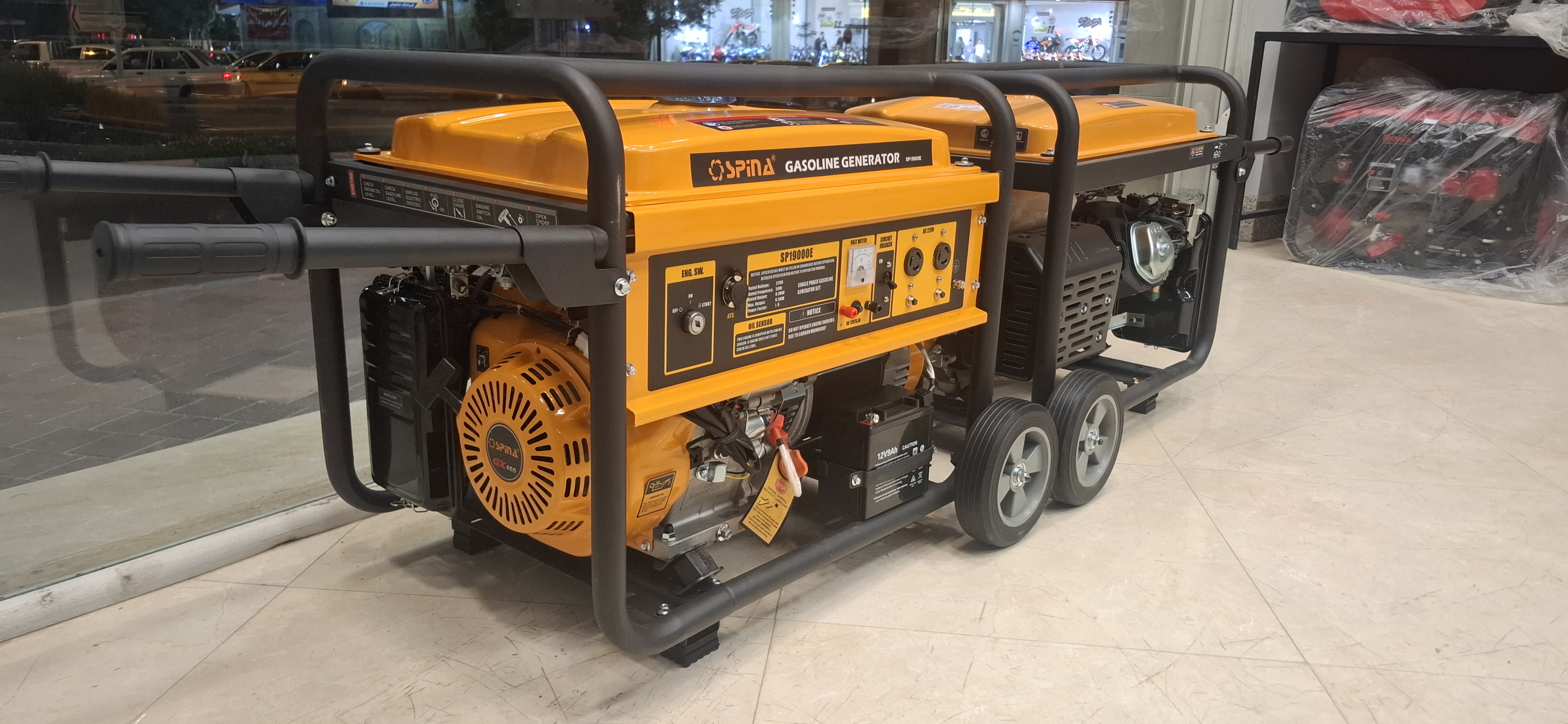 موتور برق اسپینا 8.5kw