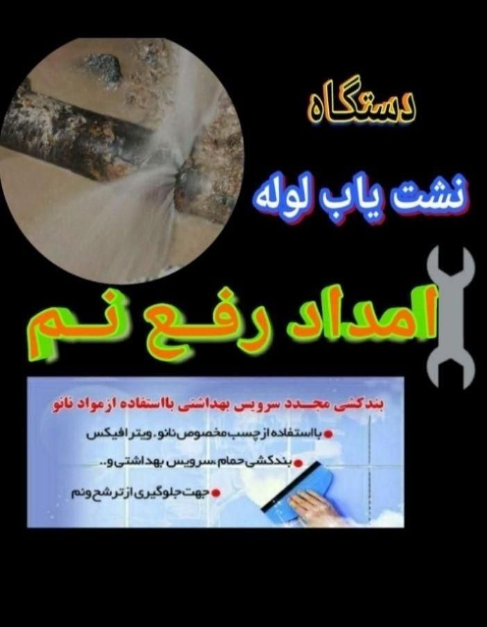 رهایی از نمزدگی شوره چِکه رطوبت سقف کف رفع نم در بجنورد