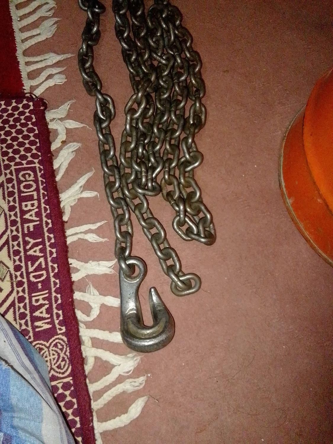 زنجیر یک سر قلاب سه متری