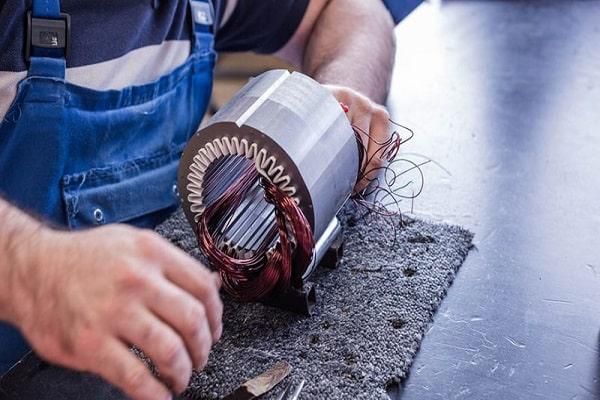تعمیرات سیم پیچی موتور کولر آبی