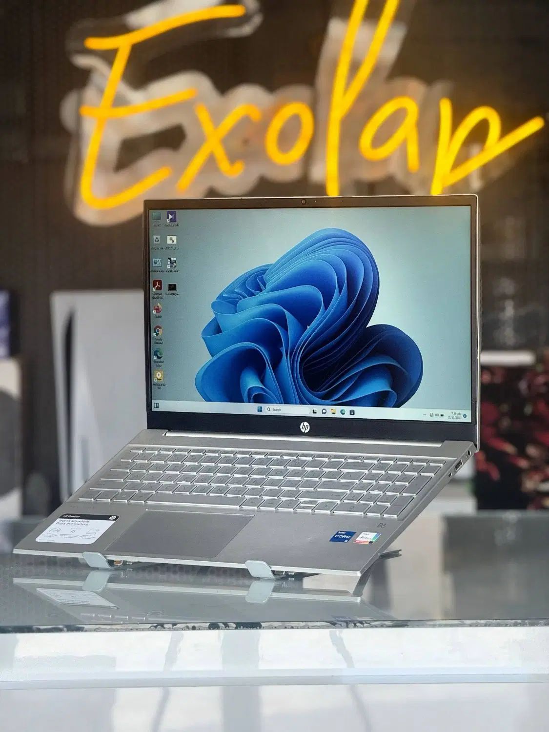 لپ تاپ HP pavilion laptop/Core i5 نسل 12بدنه فلزی