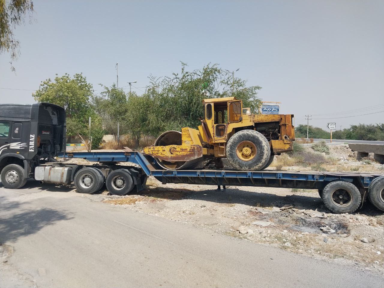 تریلی کمرشکن حمل بار درخدمت شما هستیم