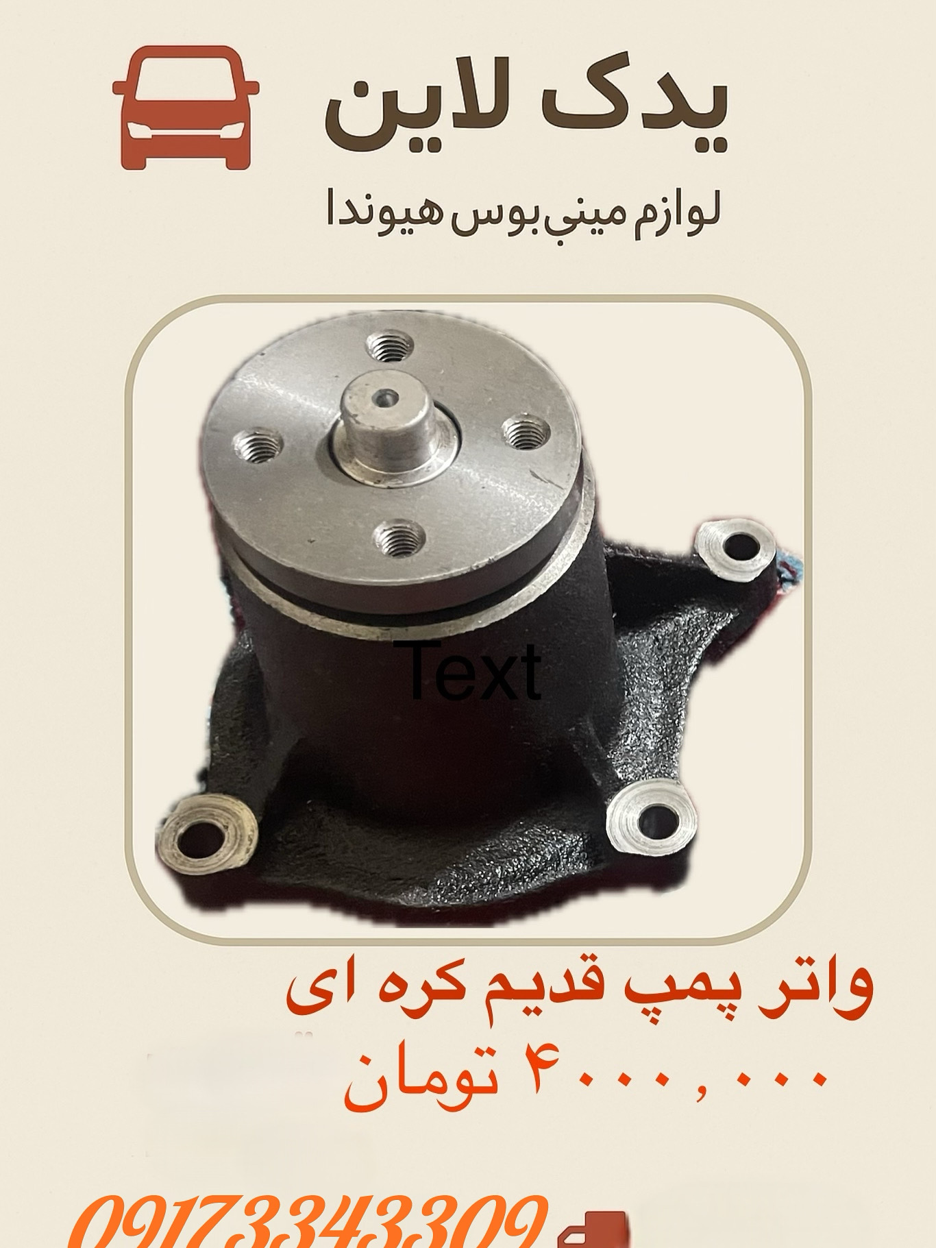 واتر پمپ قدیدم