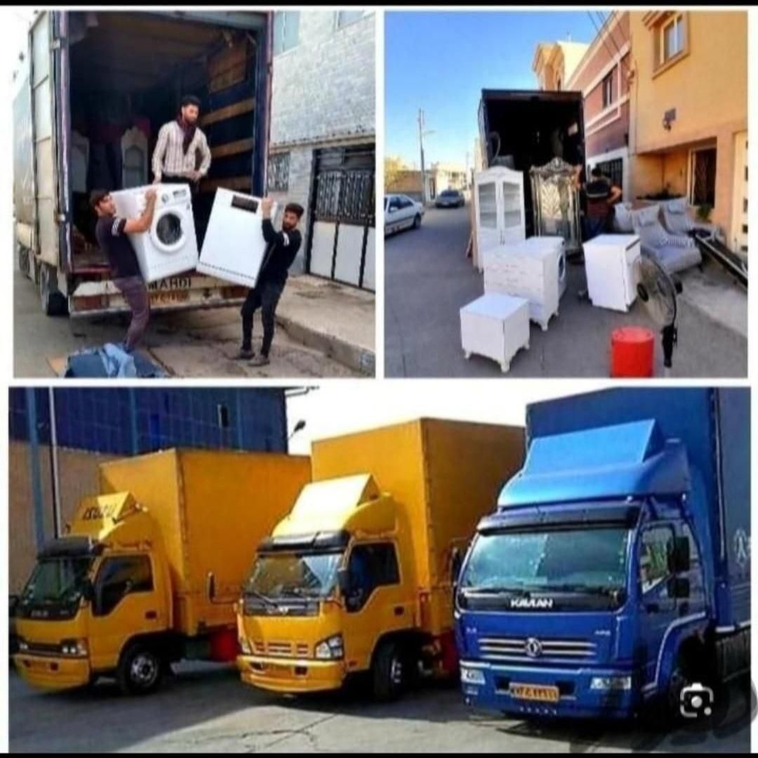 حمل اثاثیه منزل با ماشین ایسوزو مسقف اطمینان بار