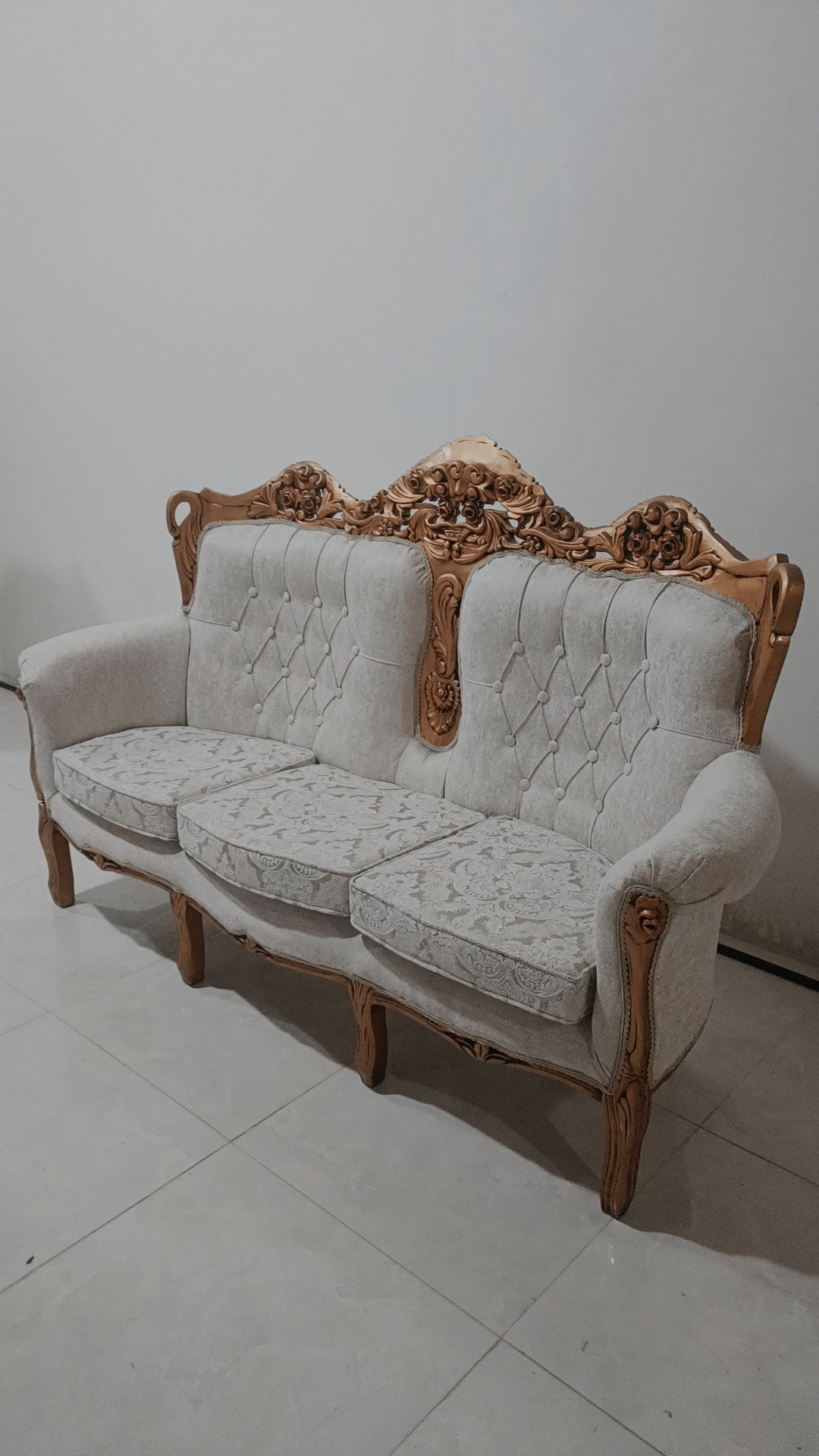 مبل دسته متکایی کف دوبل بازسازی شده