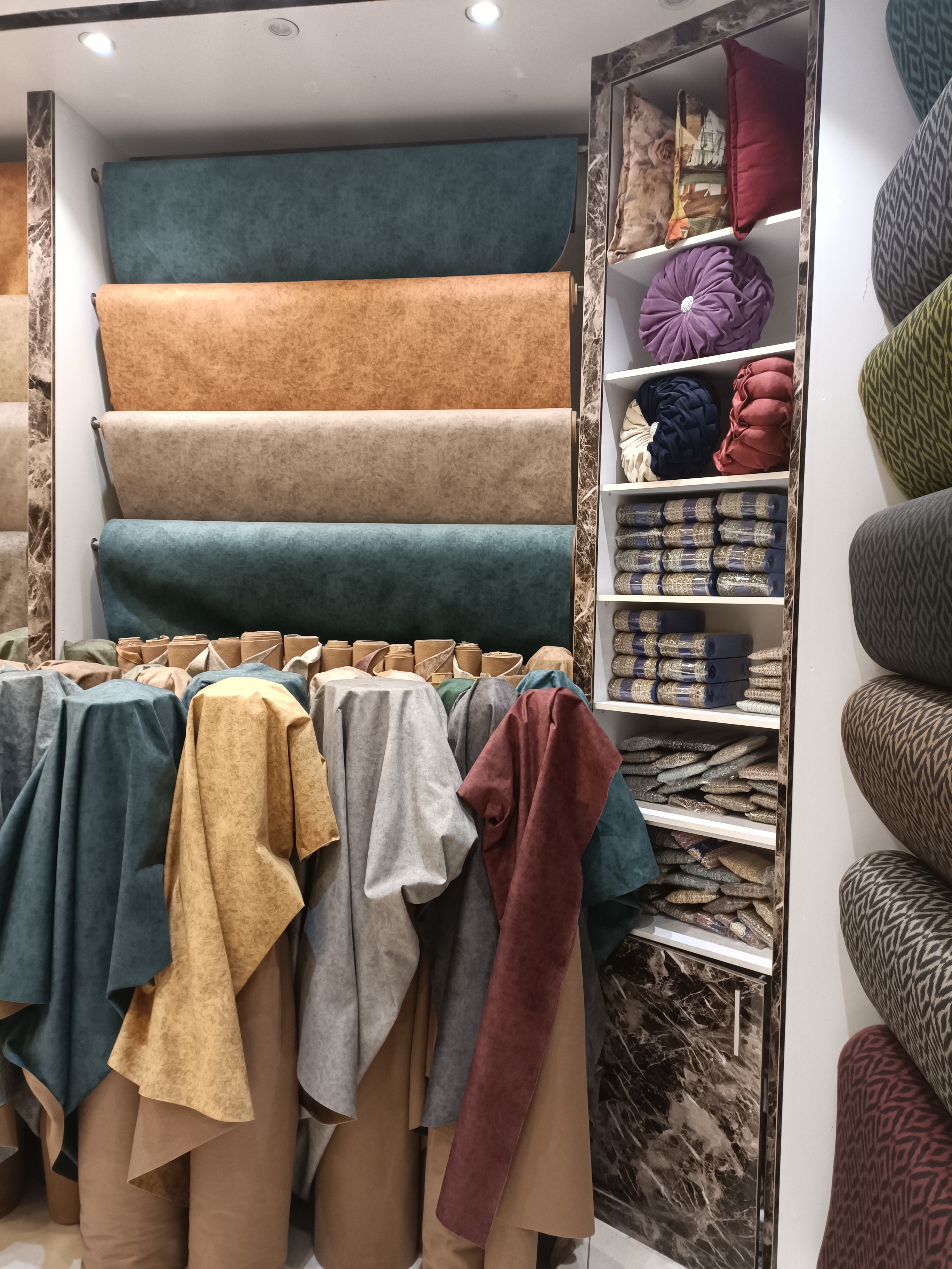 پارچه های تدی .مسکو .انواع ثرمه مبل