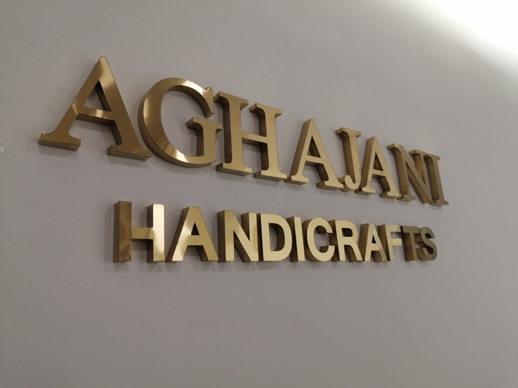 حروف برجسته استیل