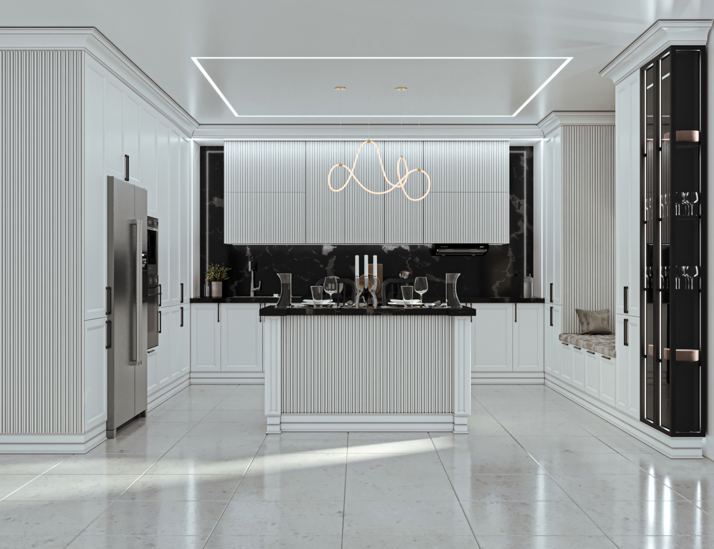 طراحی و اجرای کابینت