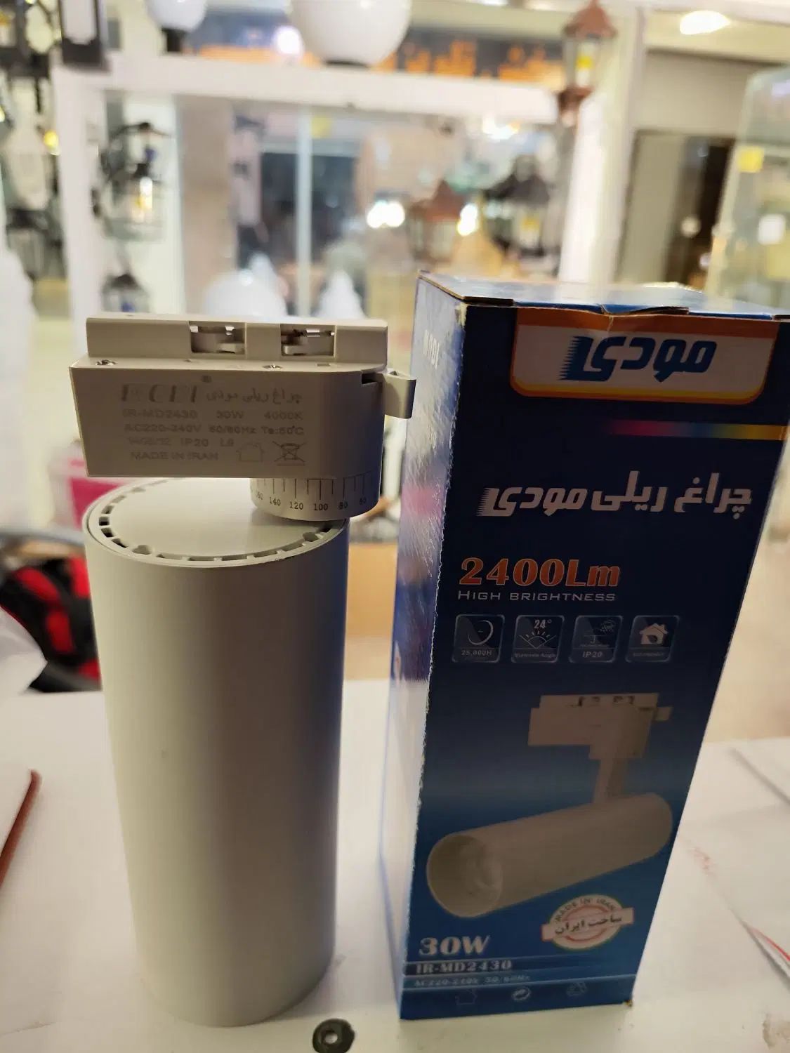 چراغ ریلی مهتابی پرژکتور ۳۰ وات ال ای دی