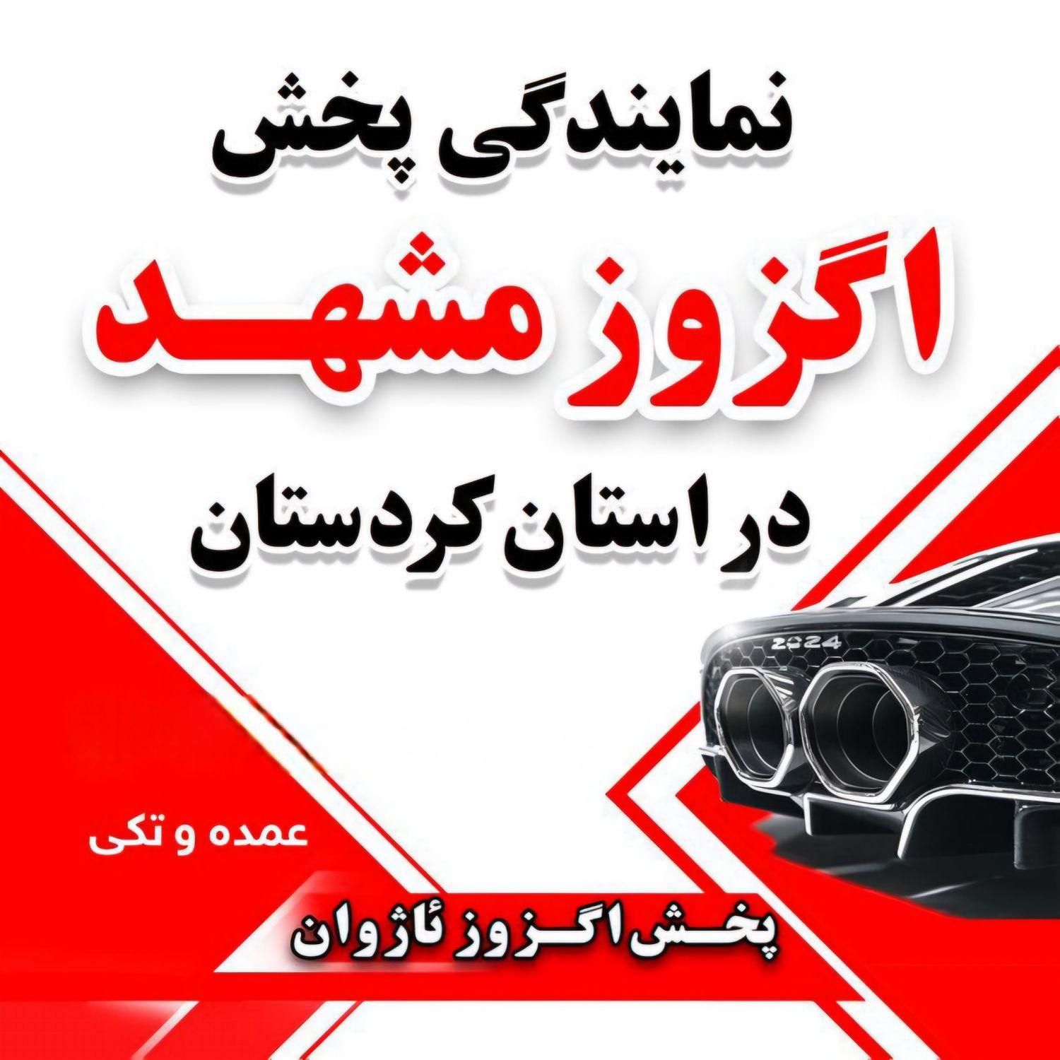 نمایندگی اگزوز مشهد استان کردستان