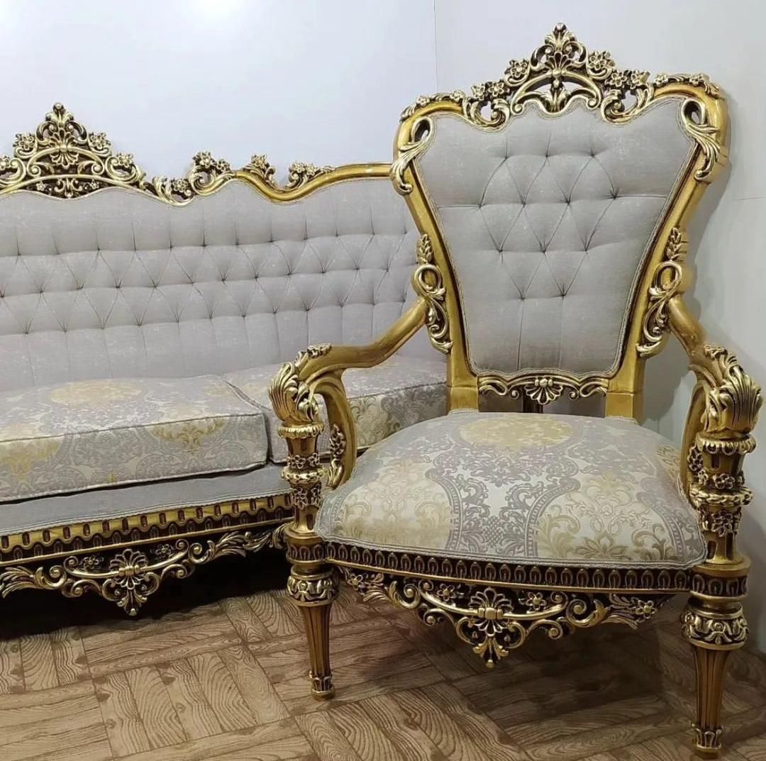 مبل سلطنتی ( استیل ) خاطره چوبی