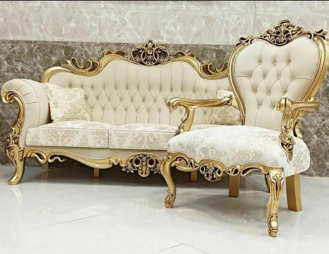 مبل نگار زمرد افسون چوب گردو فوم شرکتی