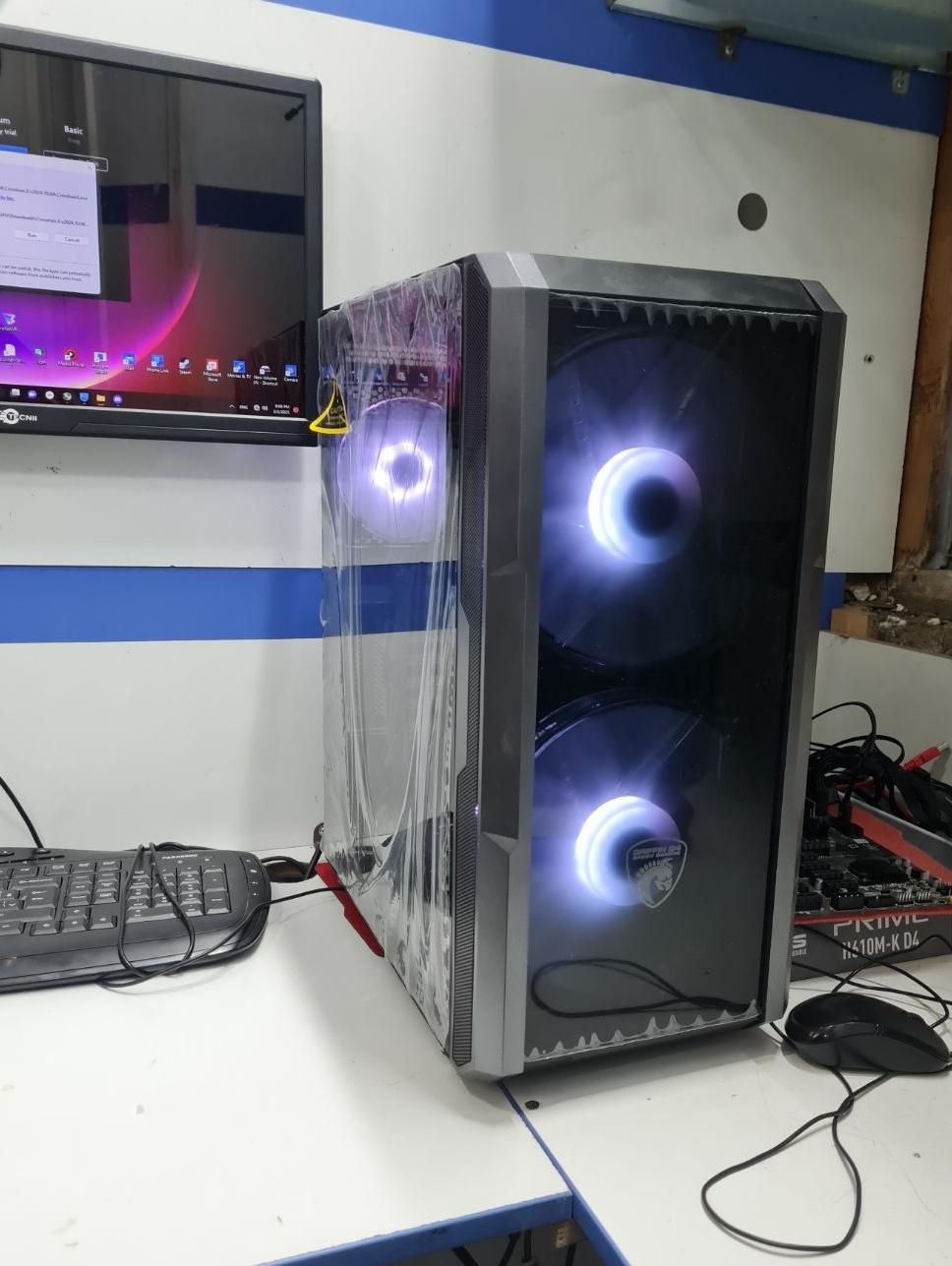 سیستم گیمینگ و رندرینگi5 نسل۹با 8G RX580با گارانتی