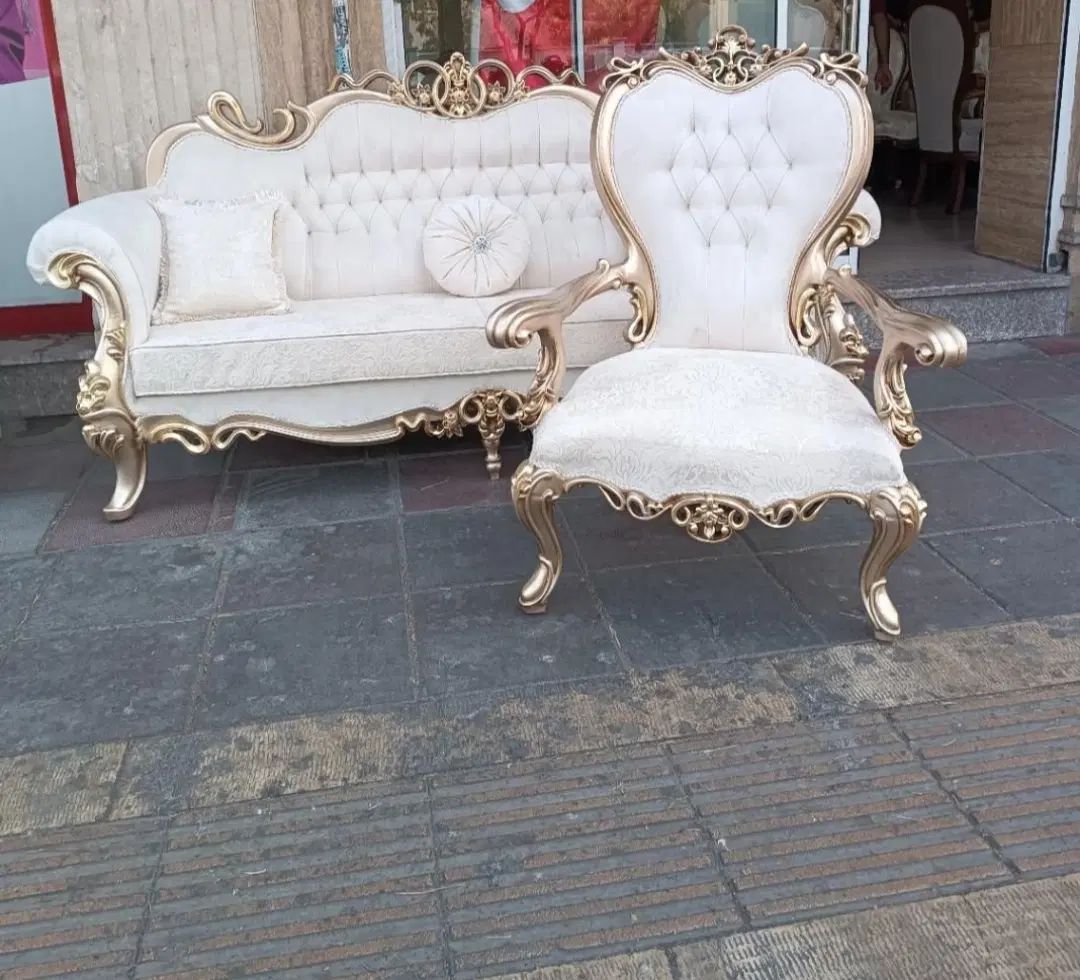 مبل افسون سلطنتی فرانسوی کویین راشل کد۸۳۷۳35