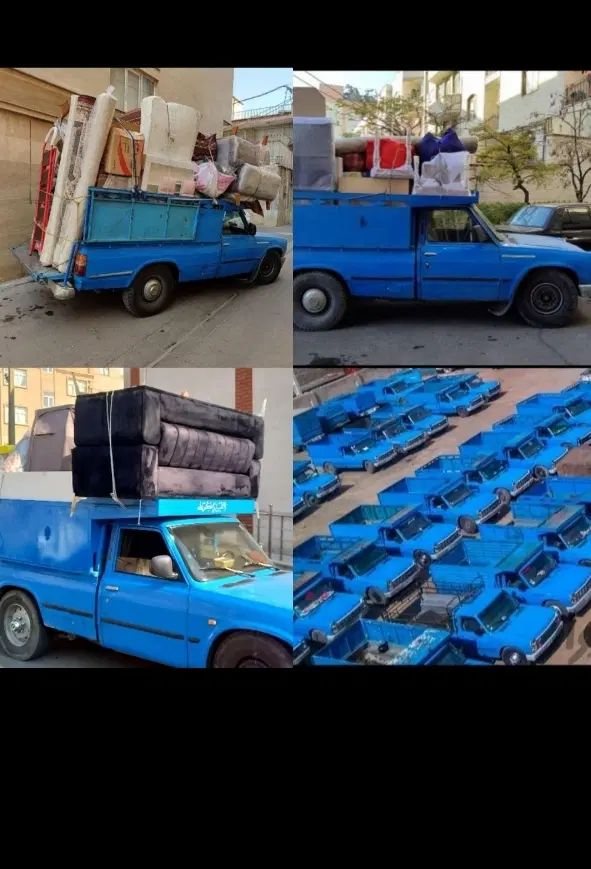 حمل باراثاثیه منزل نیسان بارکرایه وانت بار شهرستان