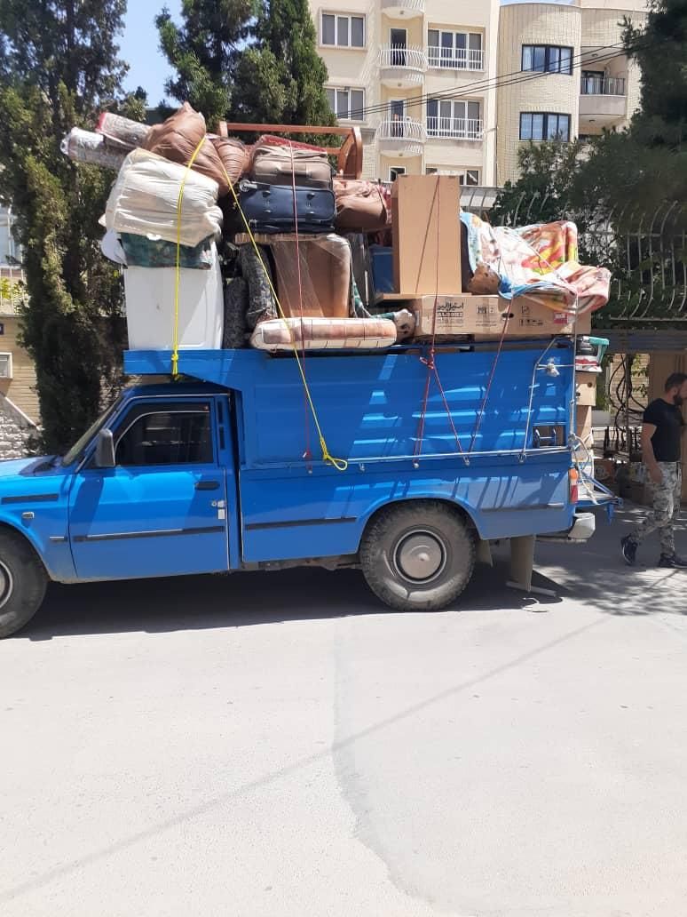 باربری حمل کالاواثاثیه وانت تلفنی نیسان بار