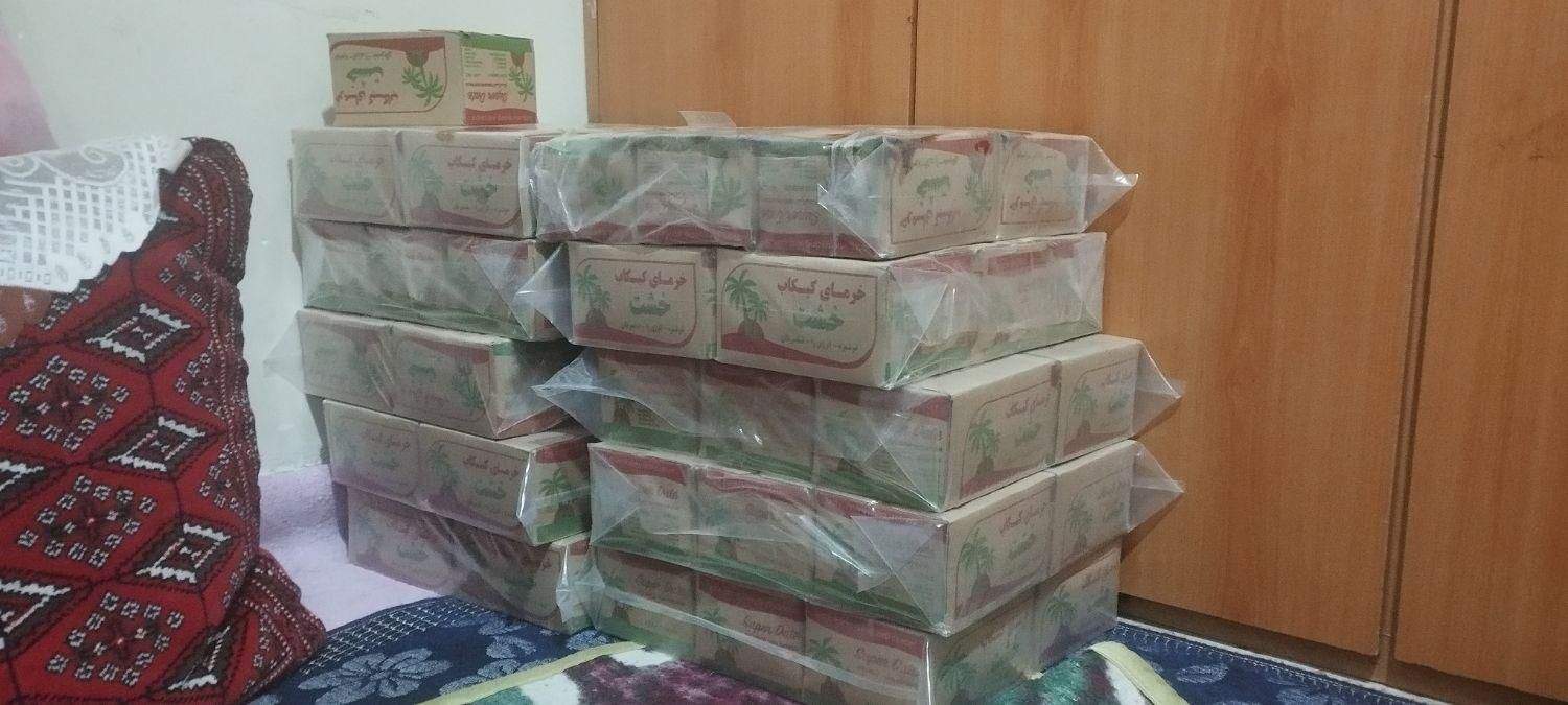 خرما در بسته بندی ۲کیلویی