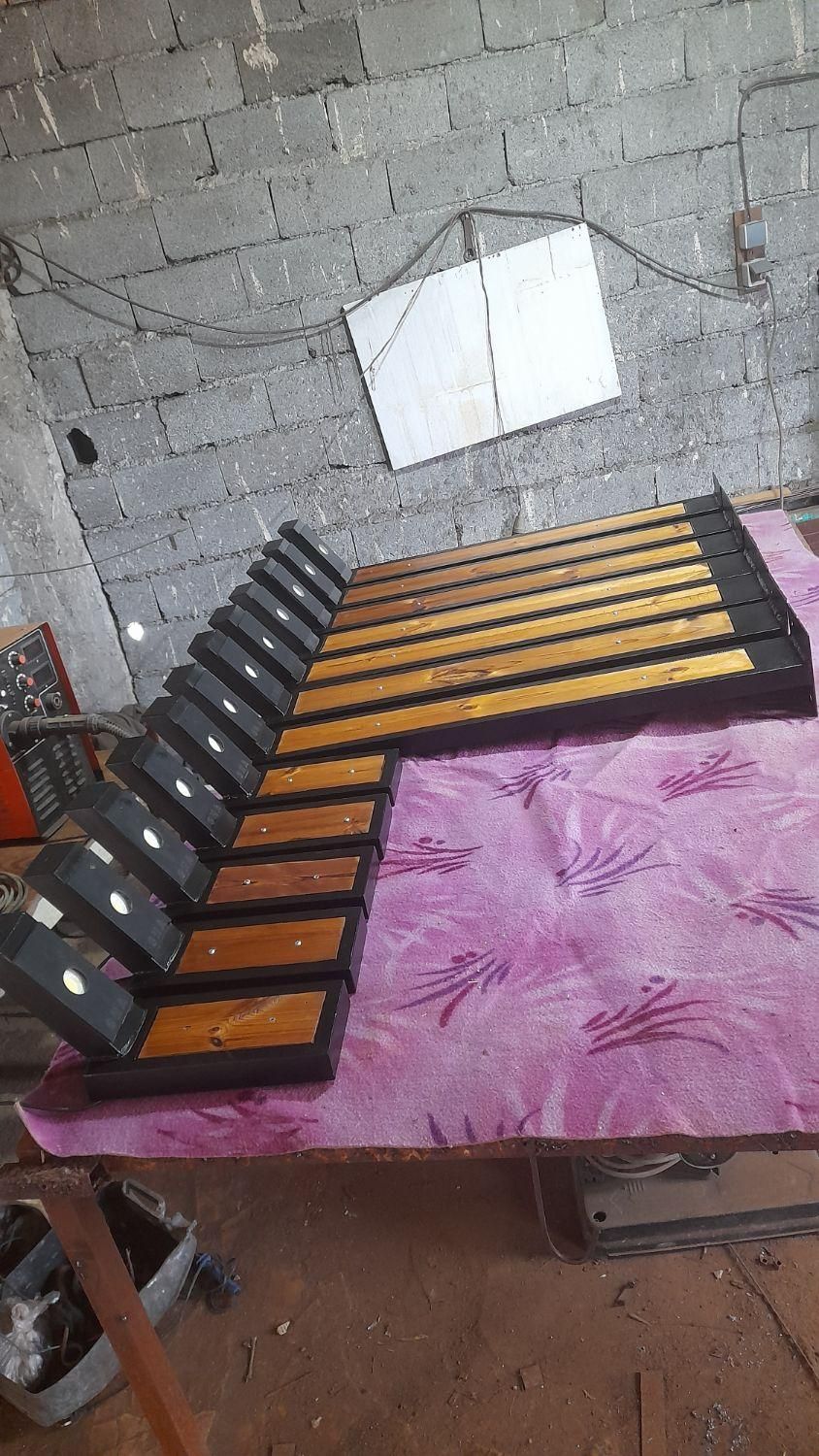 پایه چراغ مدرن ترمو فلز