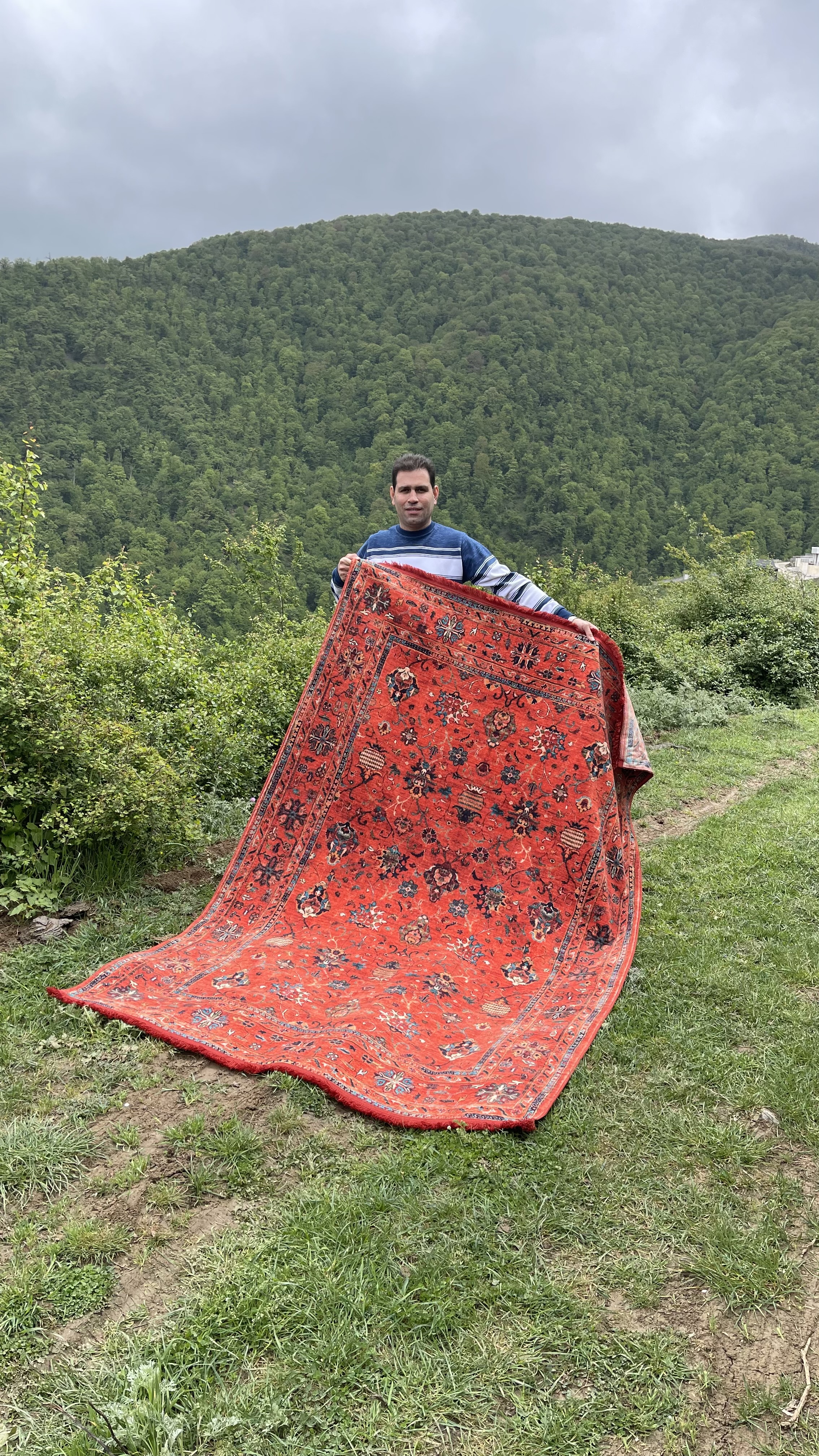 فرش ابریشم نما کلکسیون قم