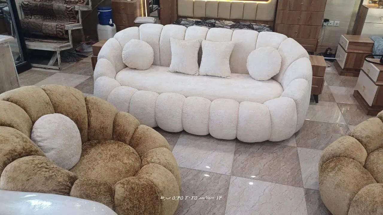 مبلمان تدی مدل مارشمالو