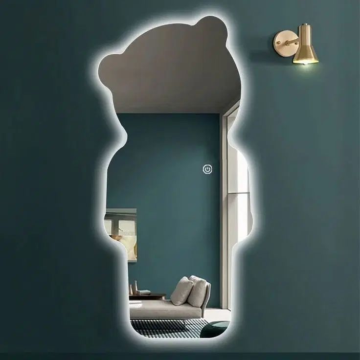 آینه قدی خرسی تدی اسپرت نور دار جدید آیینه خرس