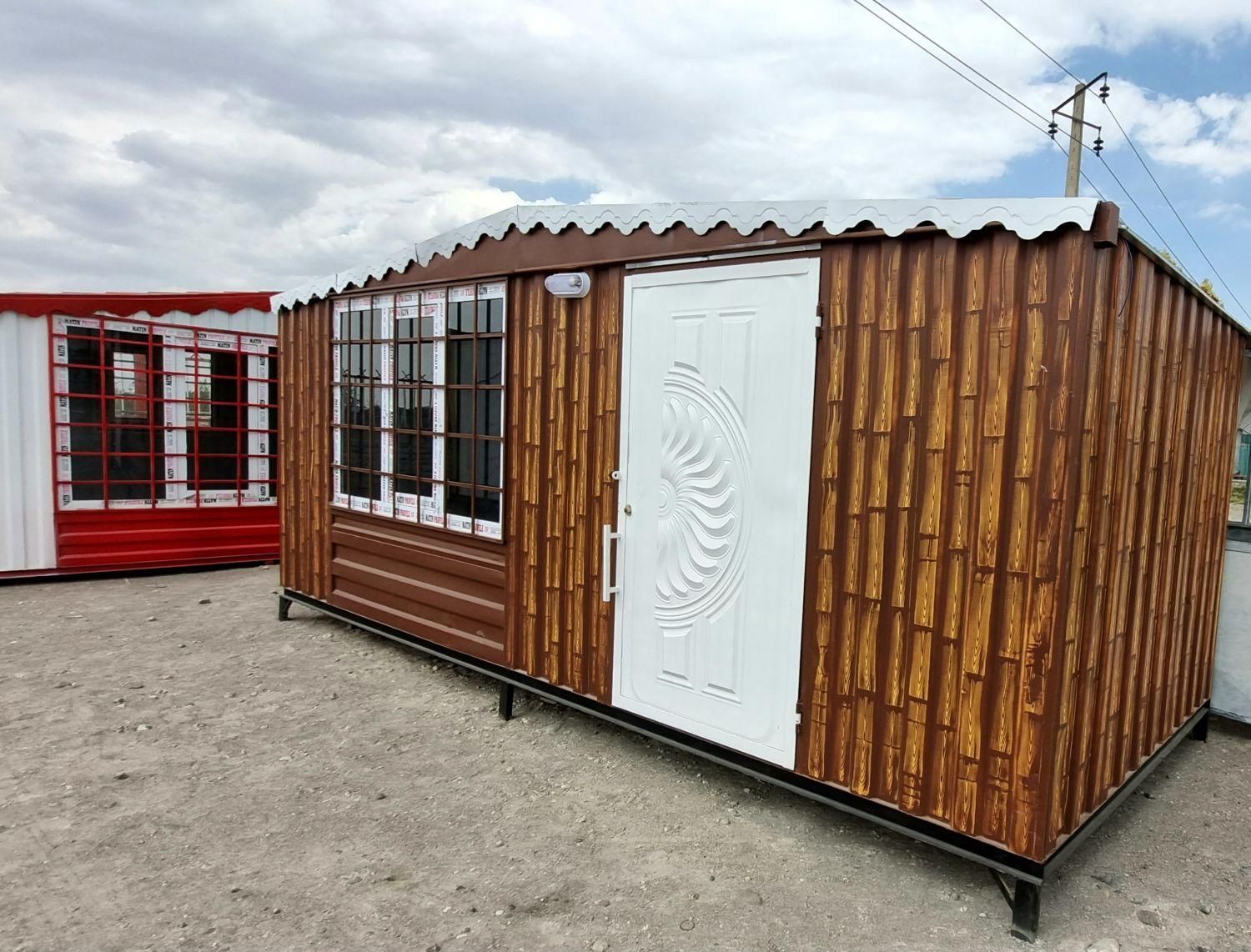 کانکس طرح چوب ویلایی ۱۵ متری