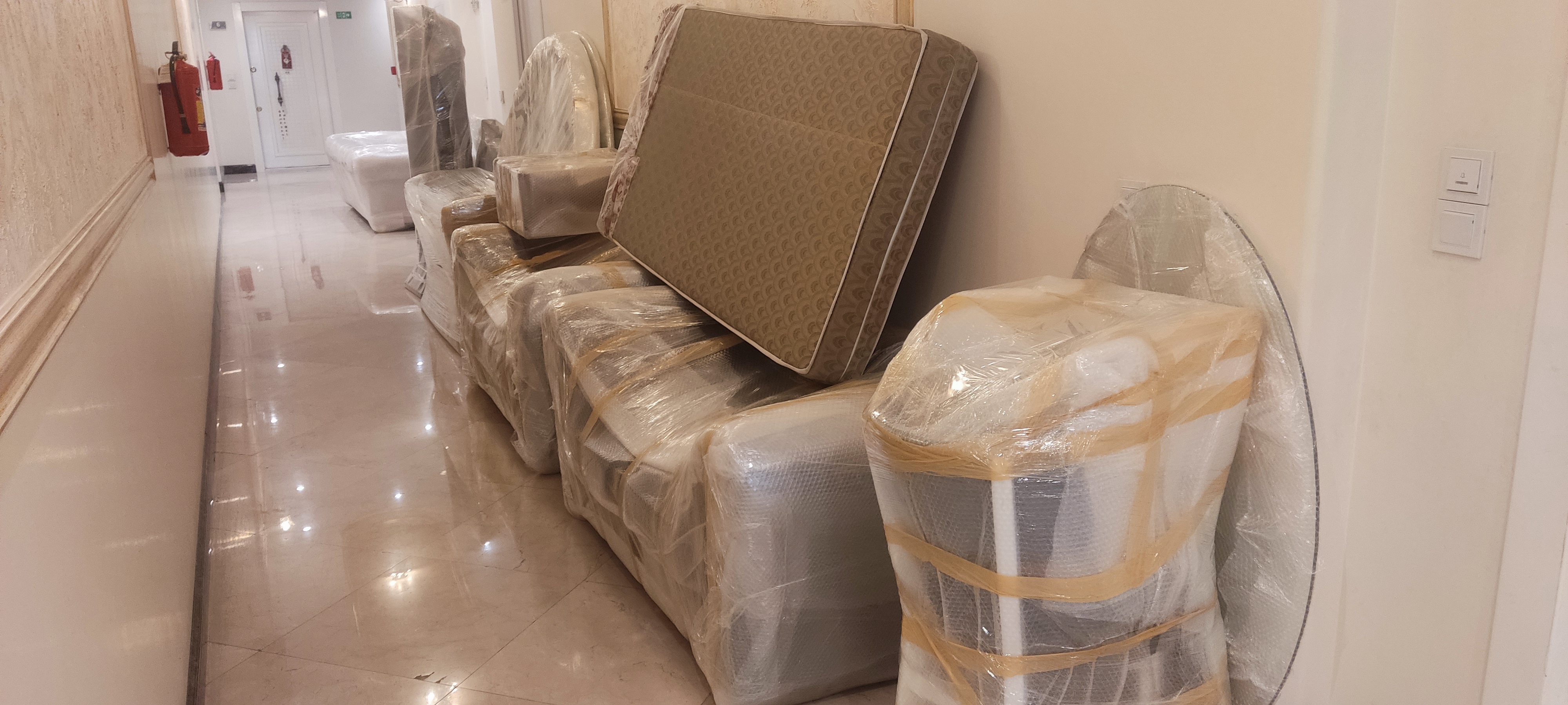 بسته بندی حرفه ای اثاثیه منزل