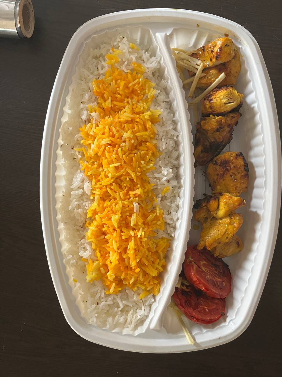 جوجه کباب زعفرانی