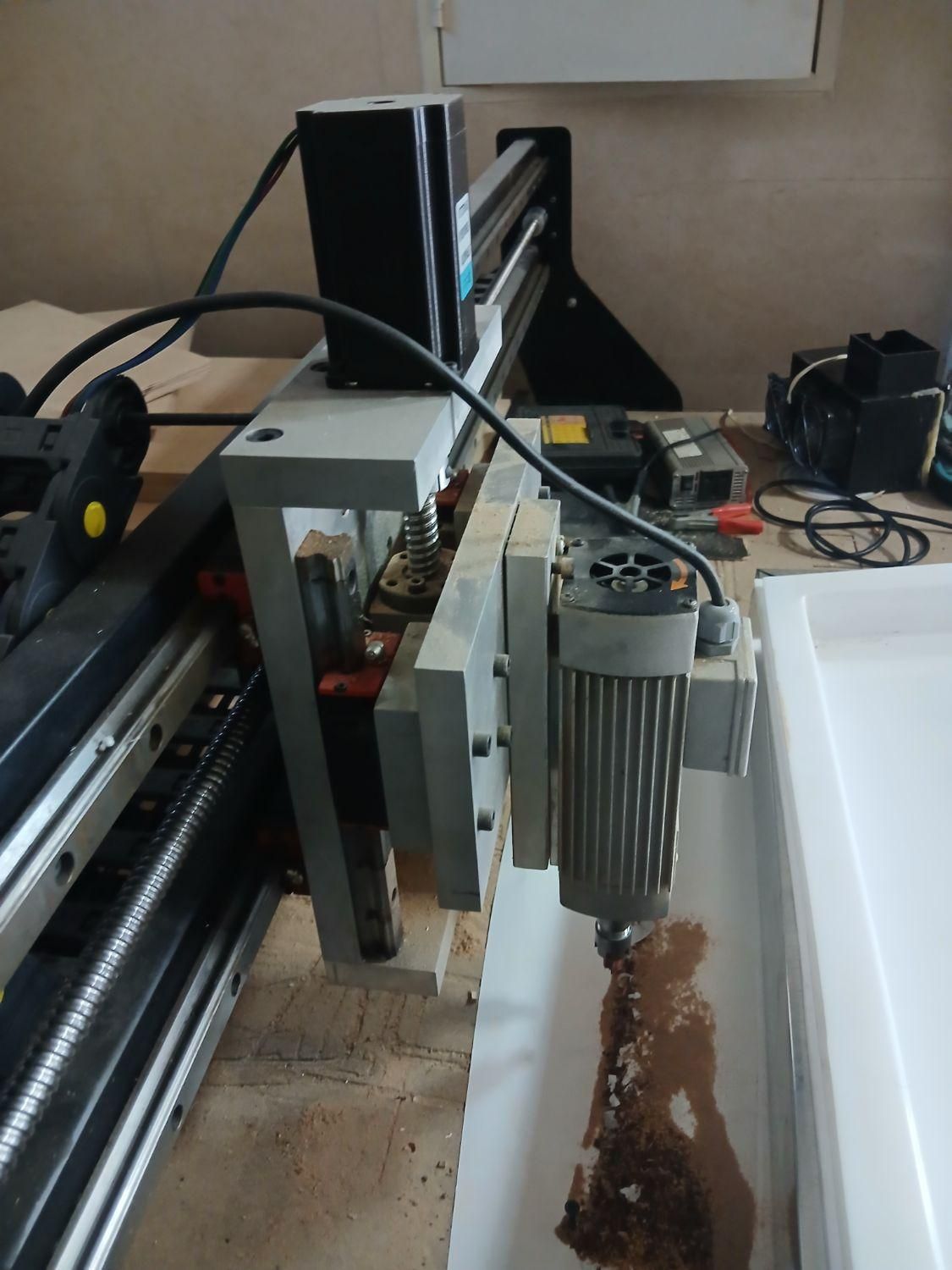 فروش CNC 130 در 90 نو با اسپیندل 750 وات