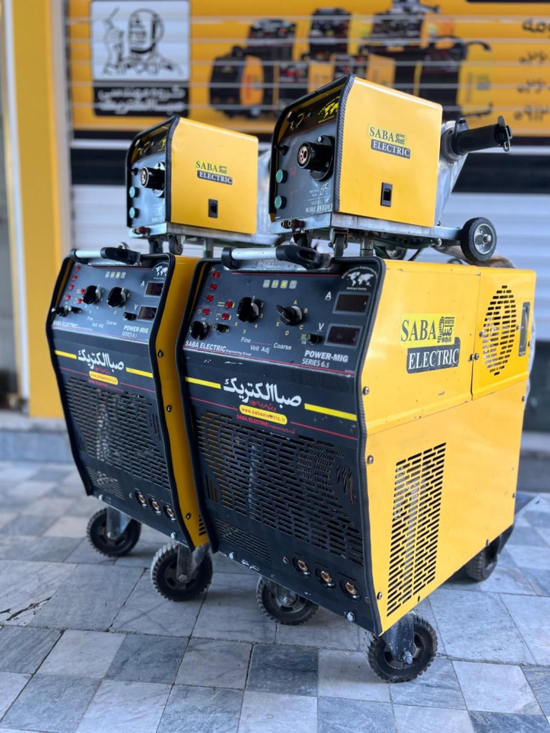 دستگاه جوش CO2مدل POWER MIG 650آبخنک