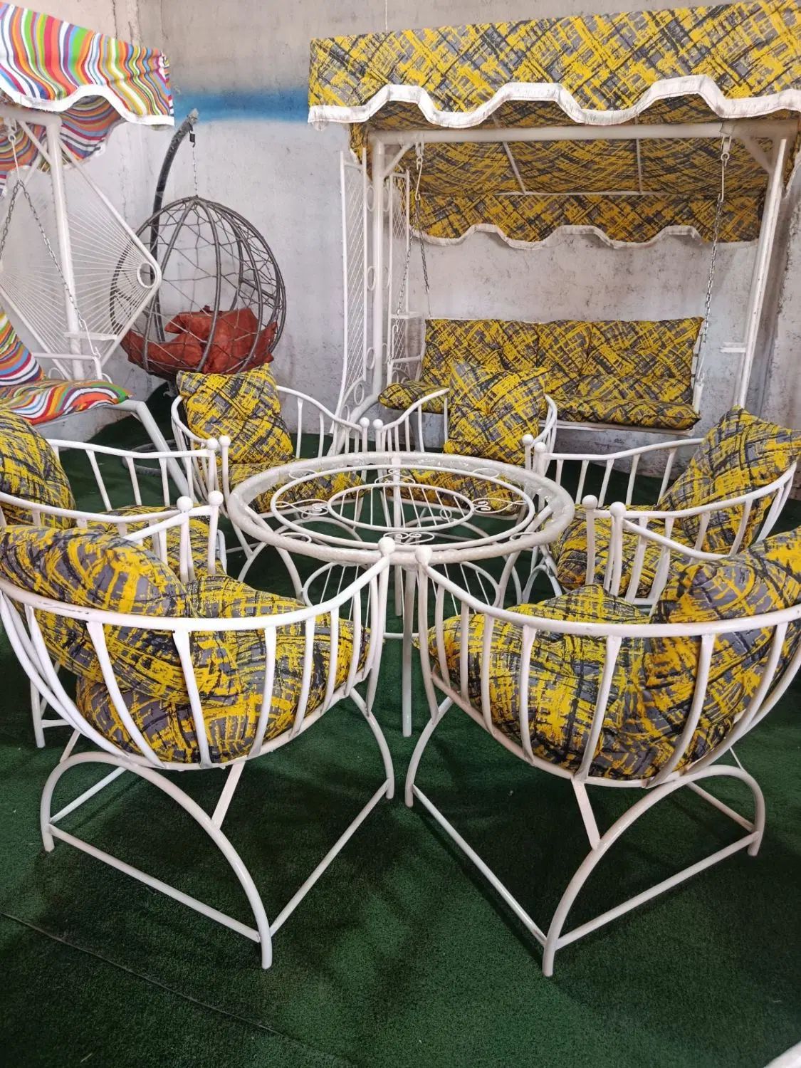 مبل باغی صندلی باغیhimaliaچهارنفره و شش نفره