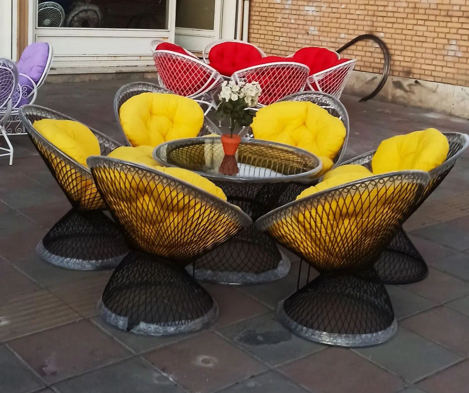 میزباغی/صندلی باغی/sezarچهارنفره/شش نفره