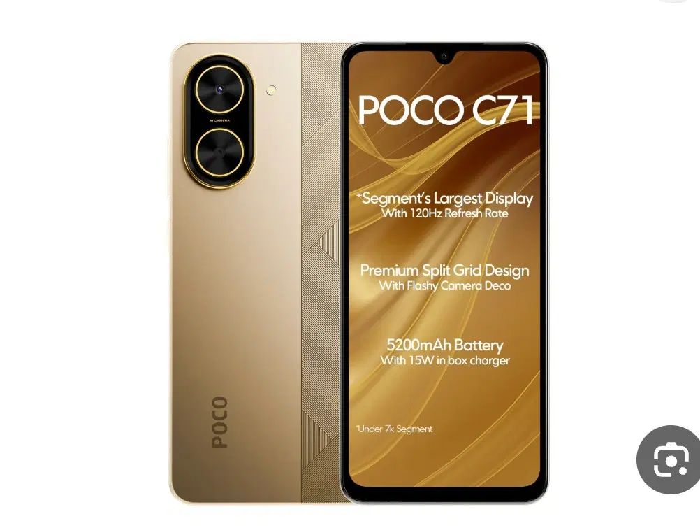 فروش شیائومی C71رم 4حافظه128 از دم اقساطی بدون پیش در اصفهان