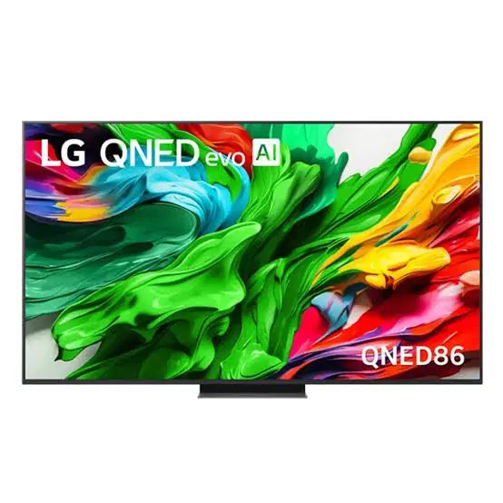 تلویزیون ال جی QNED86 سایز ۸۶ اینچ Ultra HD 4K LED