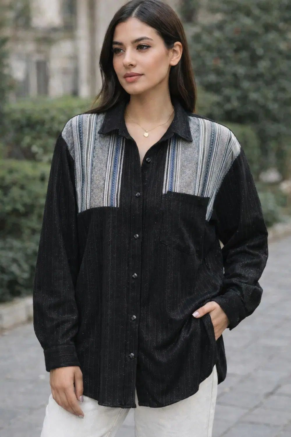 شومیز مراکشی لمه دار خرج کار