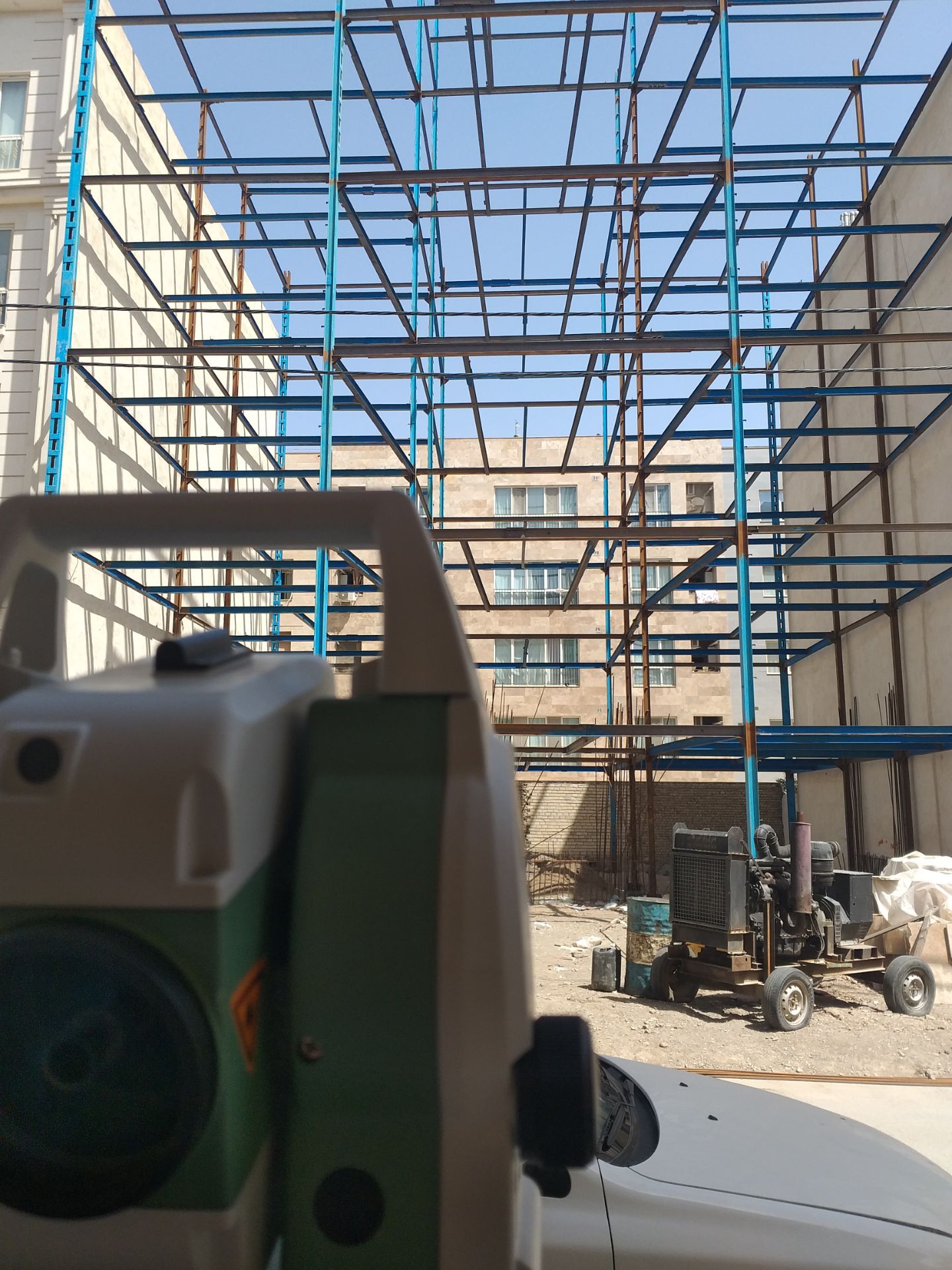 کنترل اجرای ستون ها