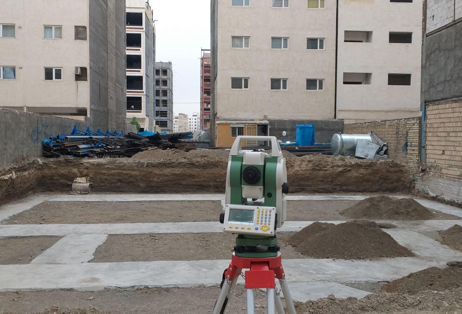 برداشت وضع موجود پس از اجرای بتن مگر