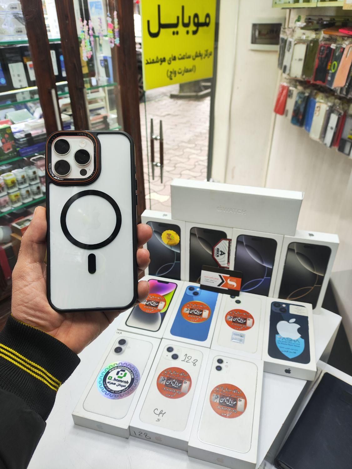 اپل iPhone 16 Pro Max با حافظهٔ ۲۵۶ گیگابایت