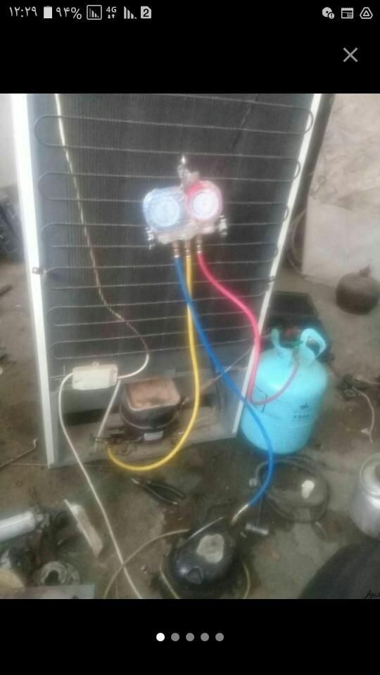 تعمیرات یخچال و لوازم خانگی در محل