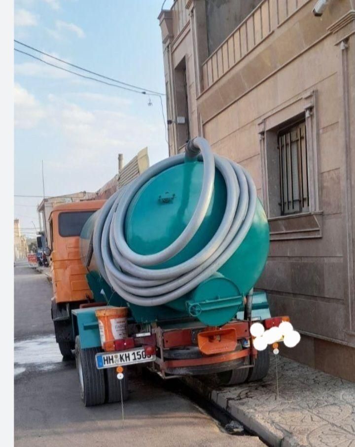 تخلیه چاه لوله بازکنی لجن کشی شمس