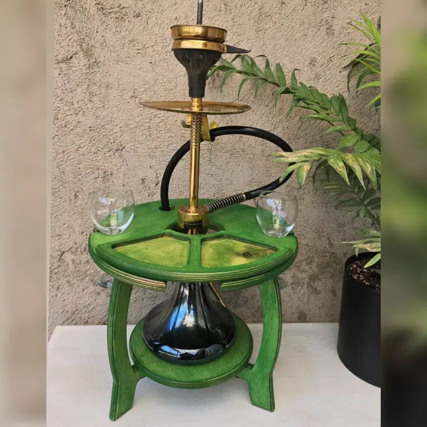 میز قلیان هوکا