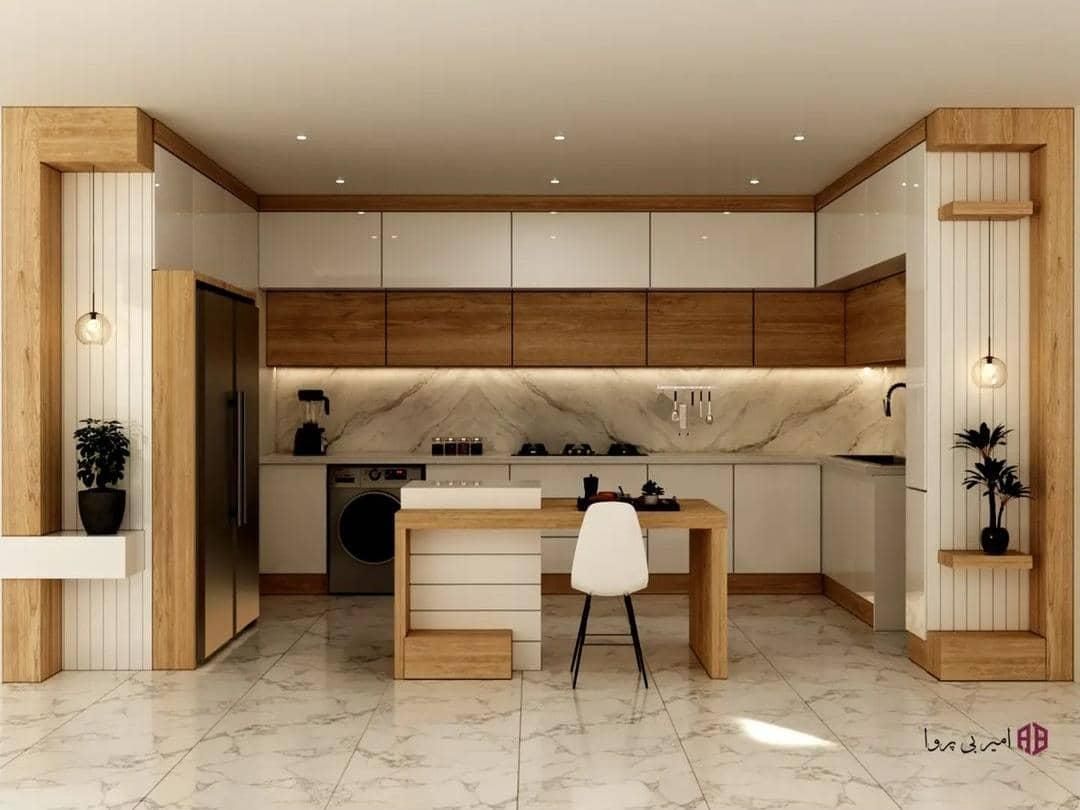 کابینت آشپزخانه پیش ساخته صدرا کلاسیک