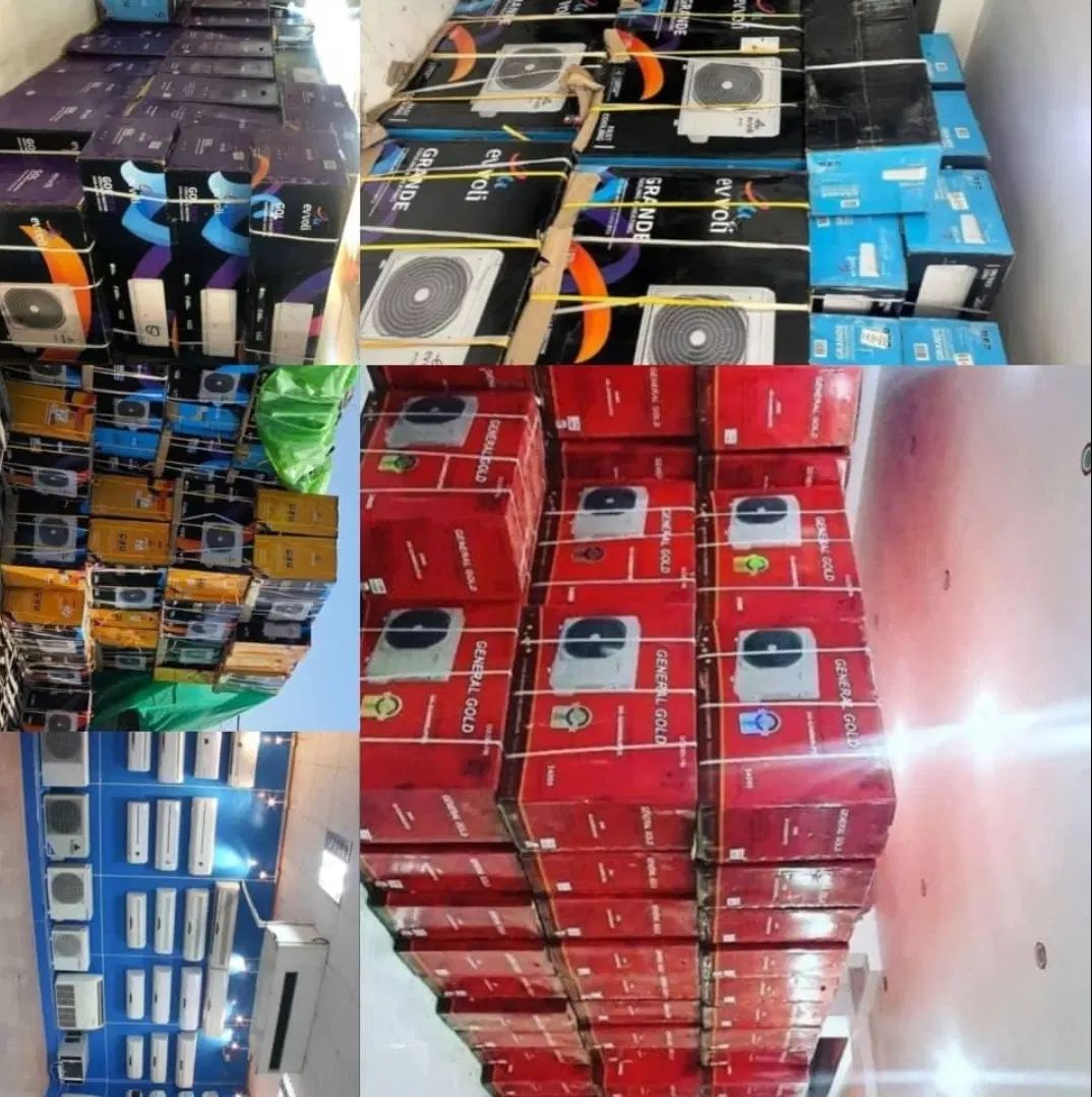 فروش کولرهای گازی دوتیکه (اسپلیت دیواری و ایستاده)