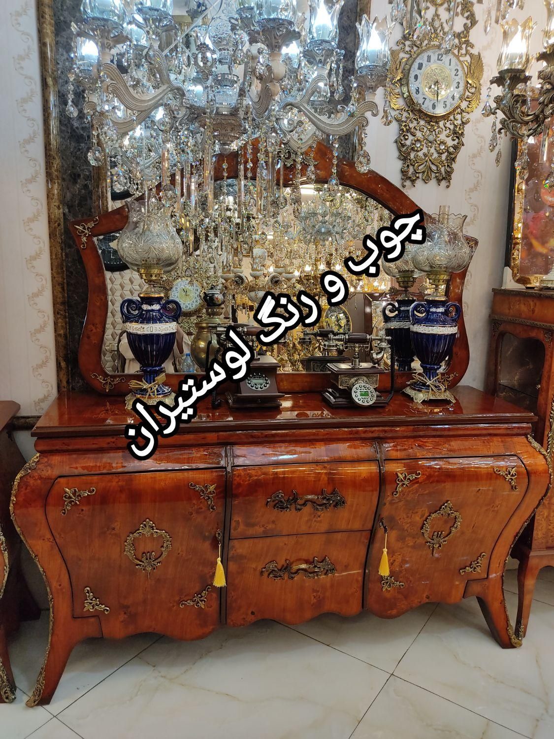 آینه و کنسول مدل مصری در ملارد