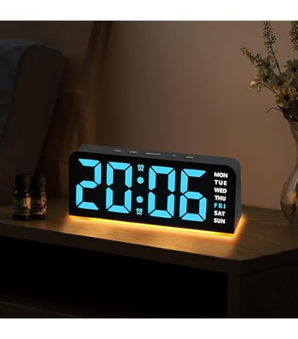 ساعت رومیزی دیجیتالی 2آلارم،چراغ خوابی،برق و باتری